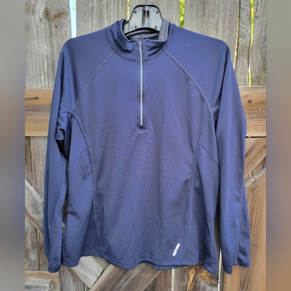 Ladies North End, 1/4 zip sports sweater  in great shape size large